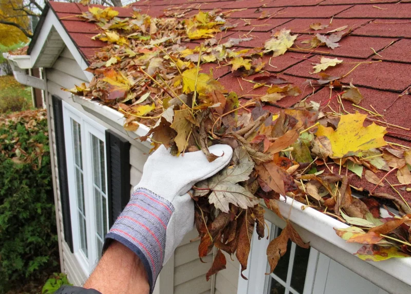 Cleaning gutters